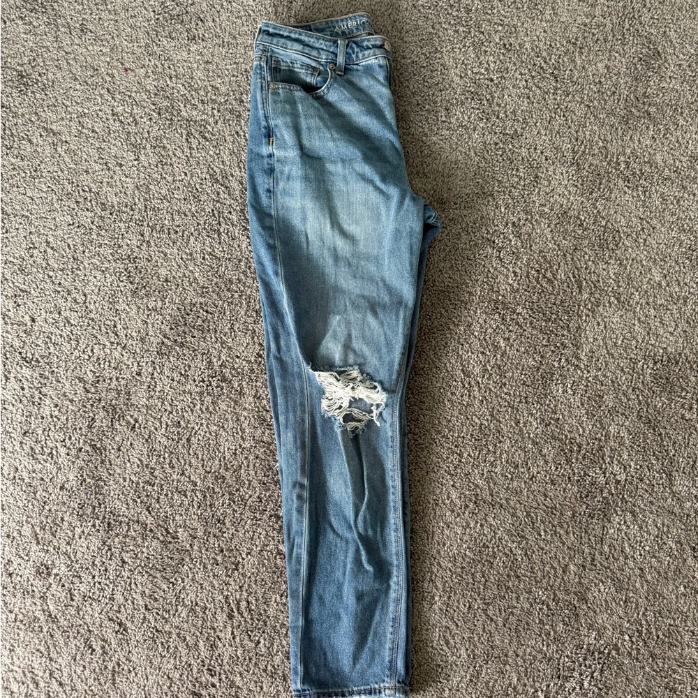 American Eagle Outfitters High Rise Blue Jeans